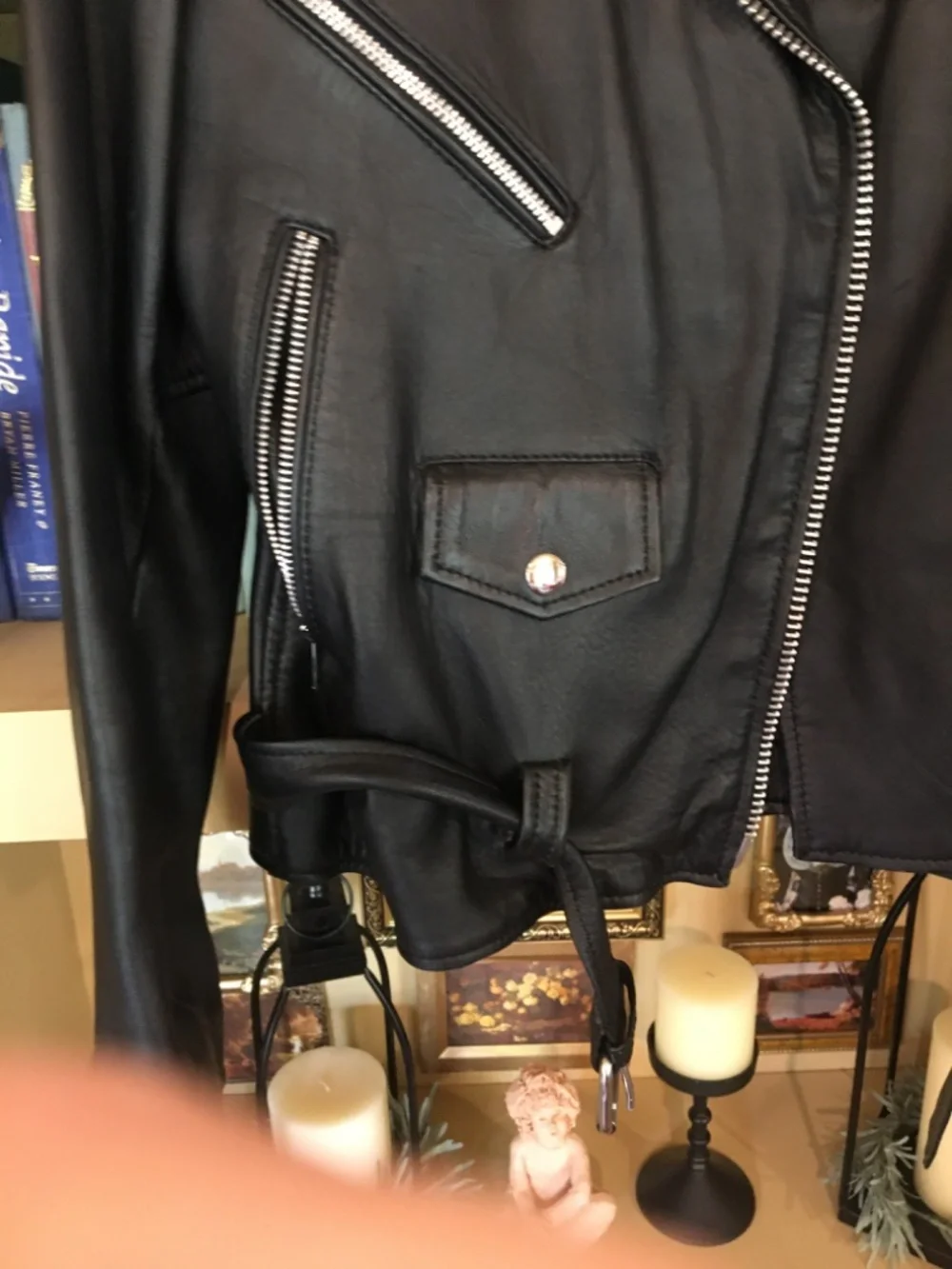 Understated Leather jacket has